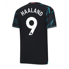 Manchester City Erling Haaland #9 Tredjetröja 2023-24 Kortärmad